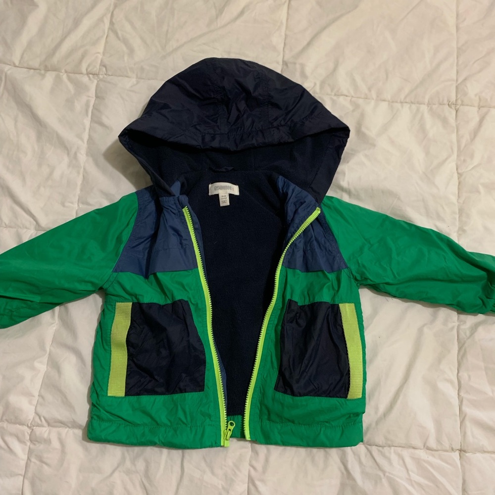 Fleece lined Raincoat!
